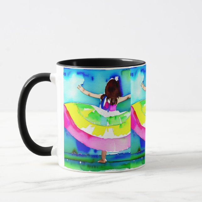Dancing Girl Concept Art Mug (Left)