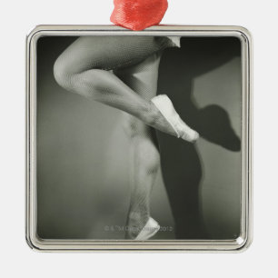 Dancing Girl Metal Ornament