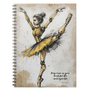 Dancing Girl Notebook Journal