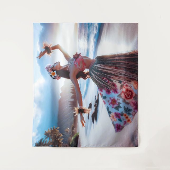 Dancing Girl Tapestry (Front)