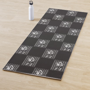 dancing girlfriend yoga mat