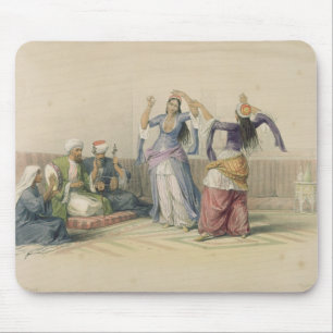 Dancing Girls at Cairo, from 'Egypt and Nubia' Mouse Pad