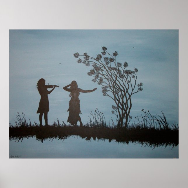 Dancing Girls Poster (Front)