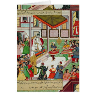 Dancing girls taken Baz Bahadur's palace at Malwa