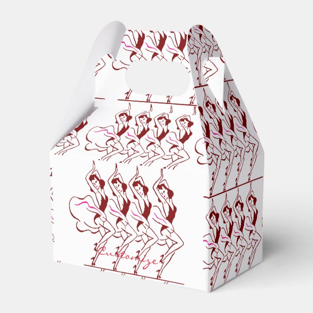 Dancing Girls Thunder_Cove Favour Box (Front Side)