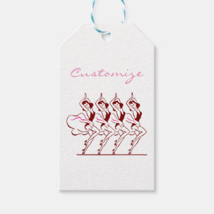 Dancing Girls Thunder_Cove Gift Tags