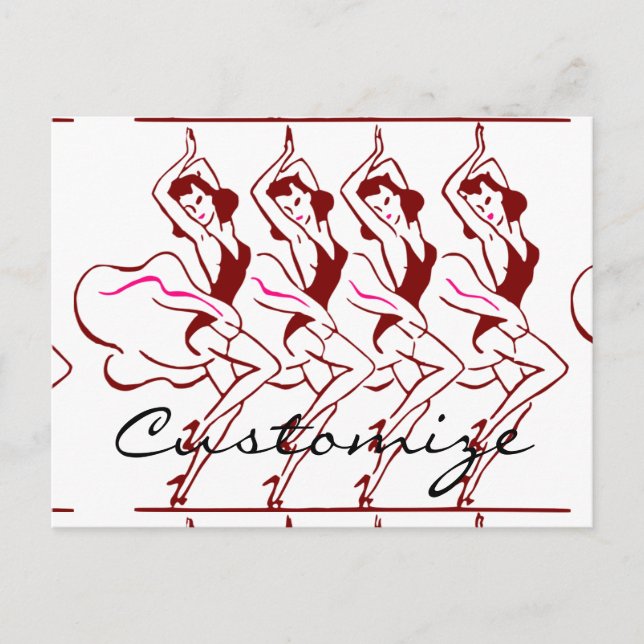 Dancing Girls Thunder_Cove Postcard (Front)