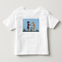 Dancing Greyhounds and Bunny Friends T-Shirt