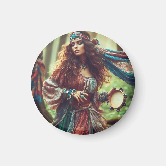 DANCING GYPSI  MAGNET (Front)