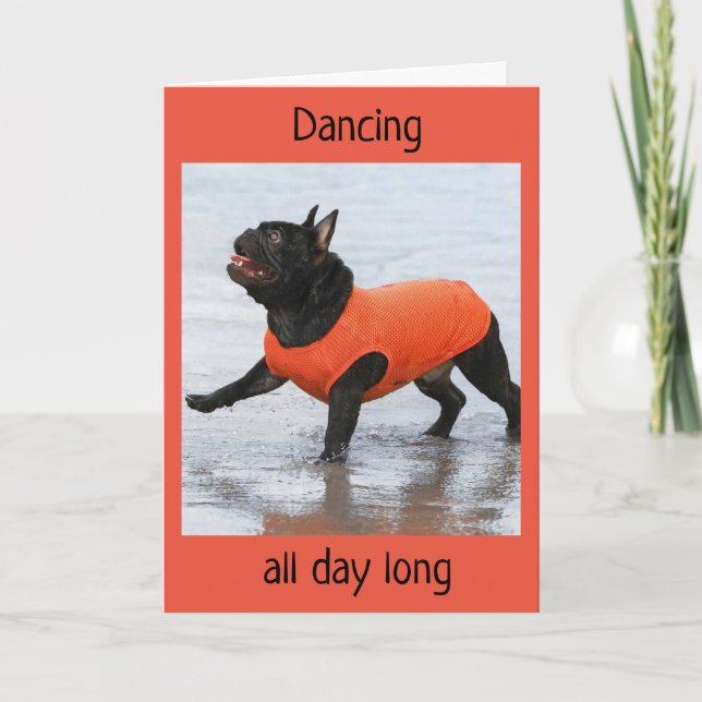 DANCING - HAPPY IT IS "YOUR BIRTHDAY" CARD (Front)