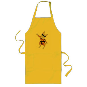 Dancing Harlequin Bunny Apron