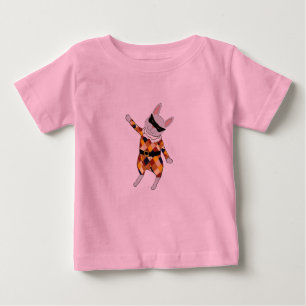 Dancing Harlequin Bunny Shirt