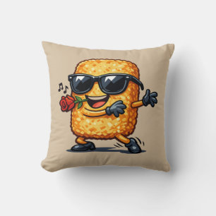 Dancing Hash Brown Cushion