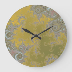 Dancing Heather Large Clock
