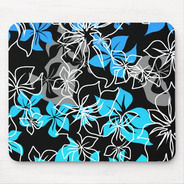 Dancing Hibiscus Mousepad (Front)