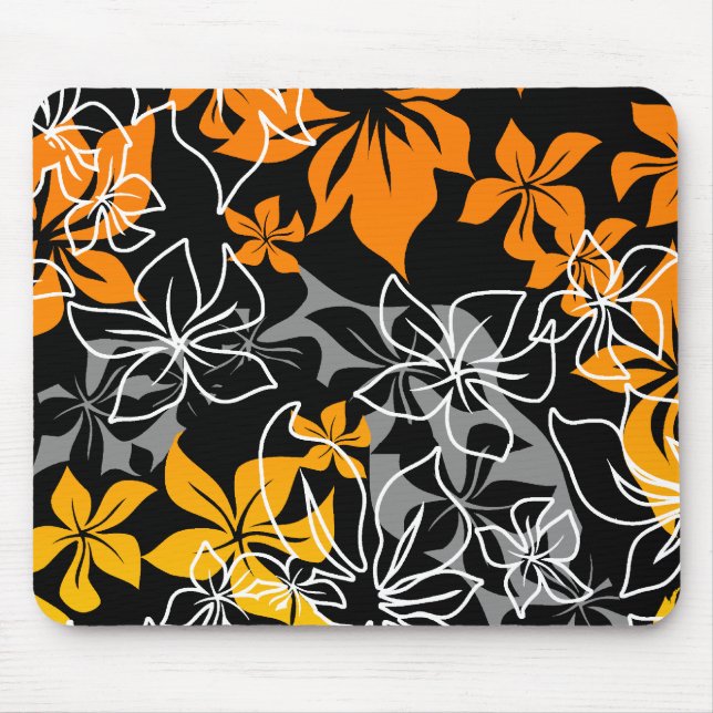 Dancing Hibiscus Mousepad (Front)