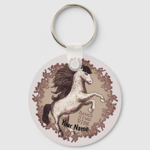 Dancing Horse  Key Ring