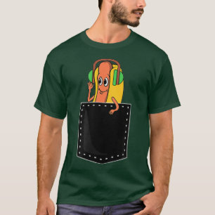 Dancing Hot Dog In My Pocket Meme Tee