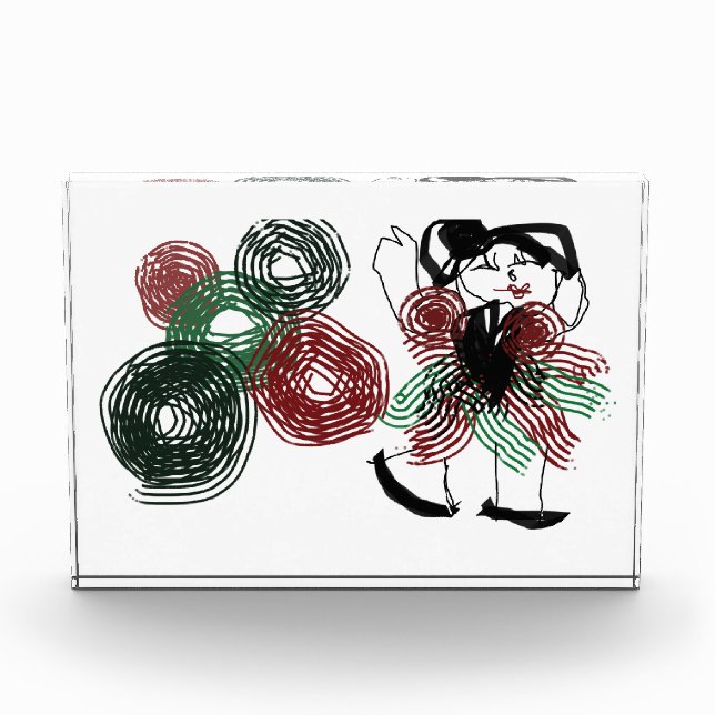 Dancing  in peppermint  photo block (Front)
