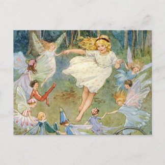 Dancing in the Fairy Ring Postcard