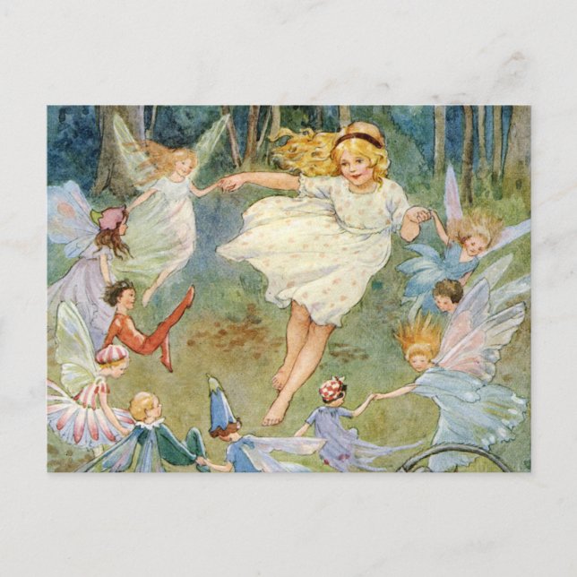 Dancing in the Fairy Ring Postcard (Front)