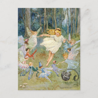 Dancing in the Fairy Ring Postcard