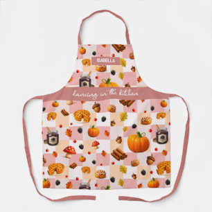 "Dancing in the kitchen" - Cosy Autumn Apron