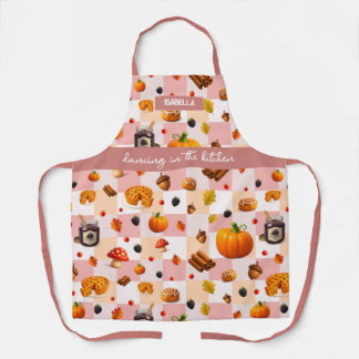 "Dancing in the kitchen" - Cosy Autumn Apron