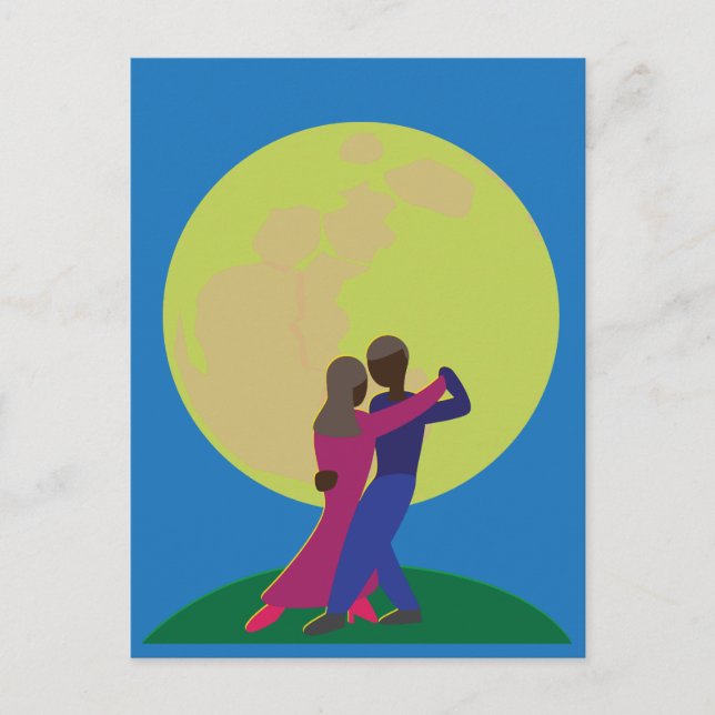 Dancing in the Moonlight Postcard (Front)