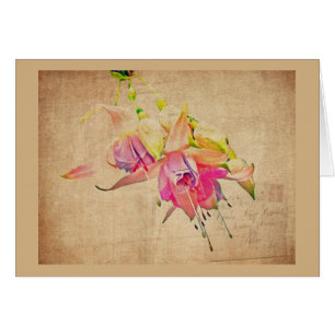 Dancing In The Wind - Fuchsia Flowers