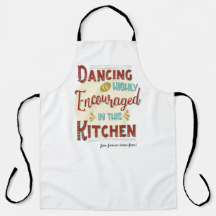 Dancing Is Highly Encouraged In This Kitchen Apron