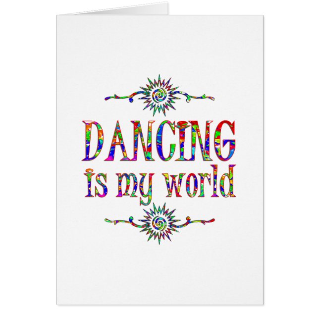 Dancing is My World (Front)
