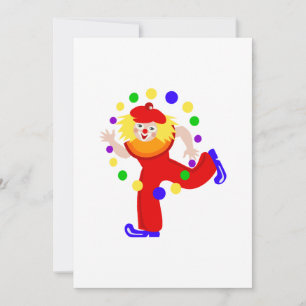 Dancing Juggler Clown