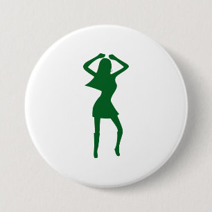 Dancing Lady Performance Patches & Buttons