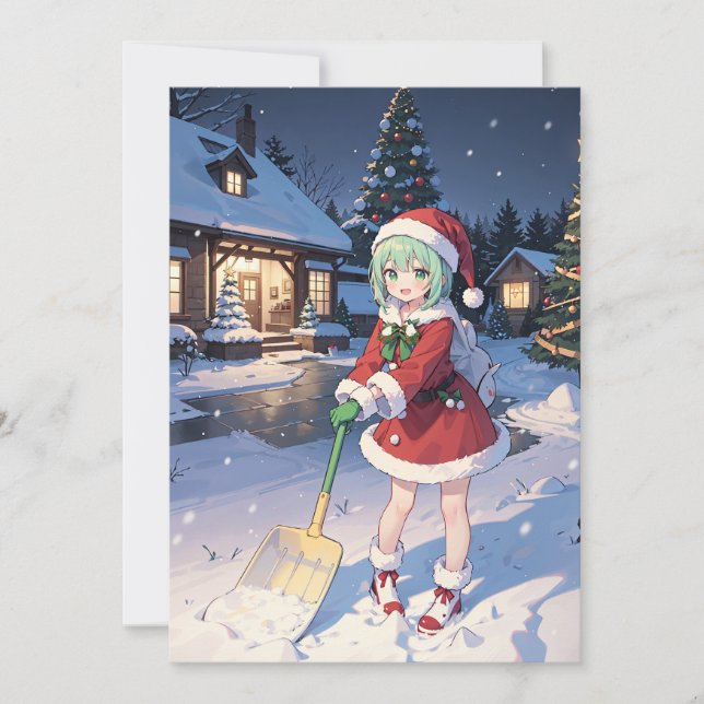 Dancing Lapis Holiday Card (Front)