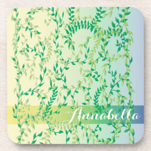 Dancing leaves coaster