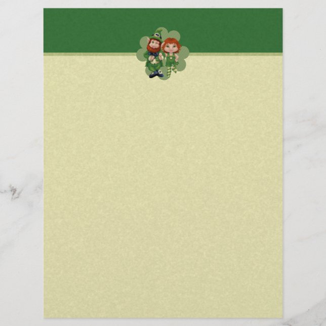 Dancing Leprecauns Pixel Art St. Patrick's Day (Front)