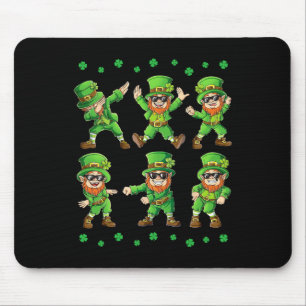 Dancing Leprechauns St Patrick's Day Boys Girls Me Mouse Pad