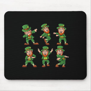 Dancing Leprechauns St Patrick's Day Fun Boys Girl Mouse Pad