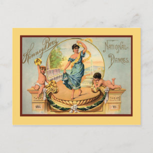 Dancing Lessons Postcard
