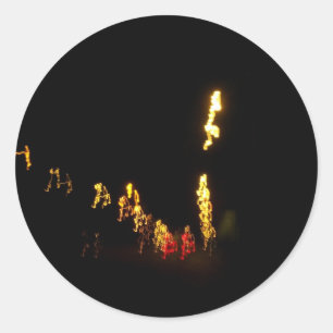 Dancing Lights Stickers