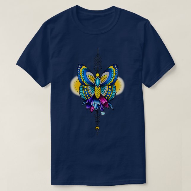Dancing Like Butterfly Wings  T-Shirt (Design Front)