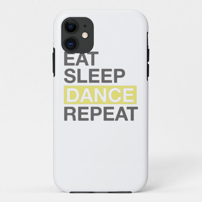 Dancing Lover for Dancer Eat Sleep Dance Repeat Case-Mate iPhone Case (Back)