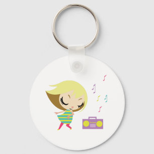 Dancing Maddie Key Ring