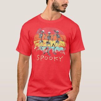 Dancing Memes Halloween Skeletons Dancing Women Me T-Shirt