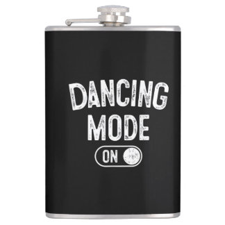 Dancing Mode On Funny Choreographer Dancer Gift Da Hip Flask