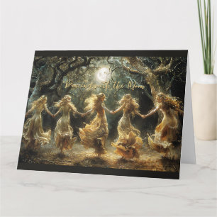 Dancing Moon Goddess Notecard