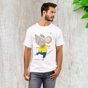 Dancing Mouse In Yellow T-Shirt