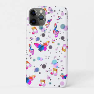 Dancing Music of Colours on Green iPhone 11 Pro Case