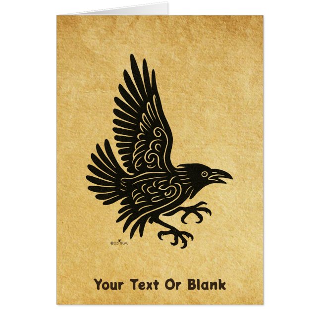 Dancing Norse Raven (Front)